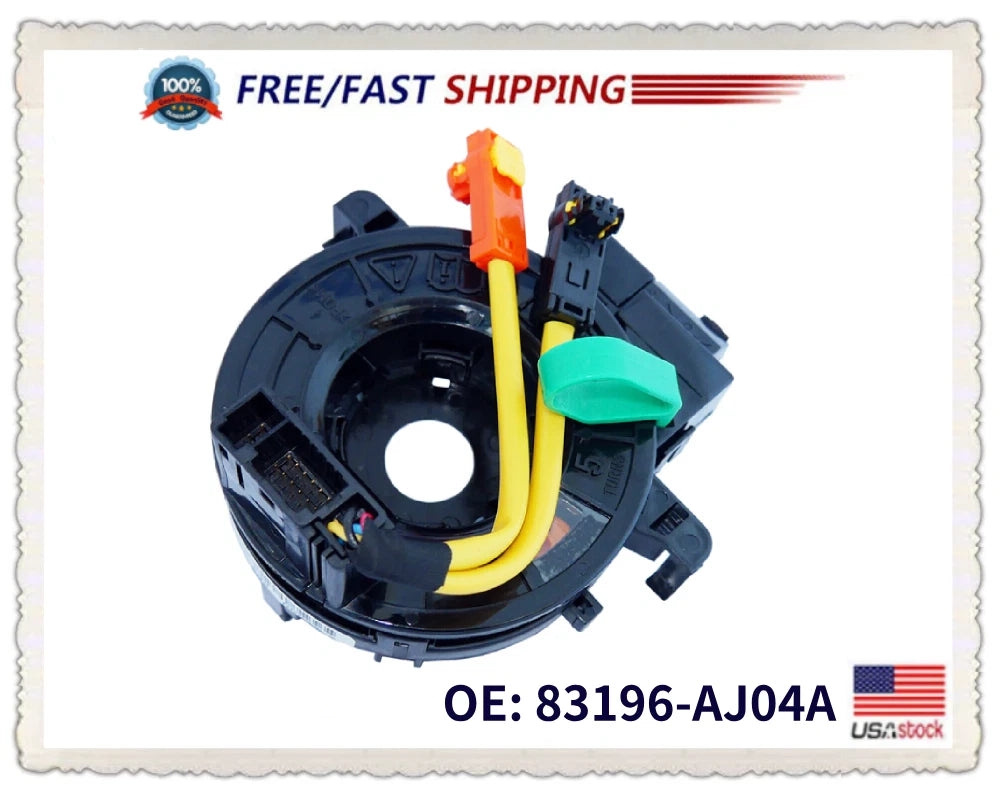 Clock Spring 83196-AJ04A for Subaru Ascent Impreza Outback Legacy (2011–2021)