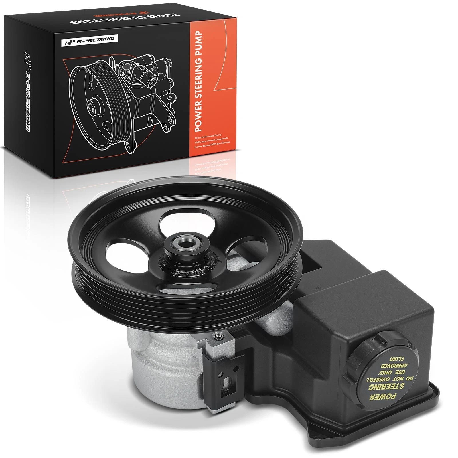 Power Steering Pump with Pulley & Reservoir for Chevrolet Colorado (2004–2012)
