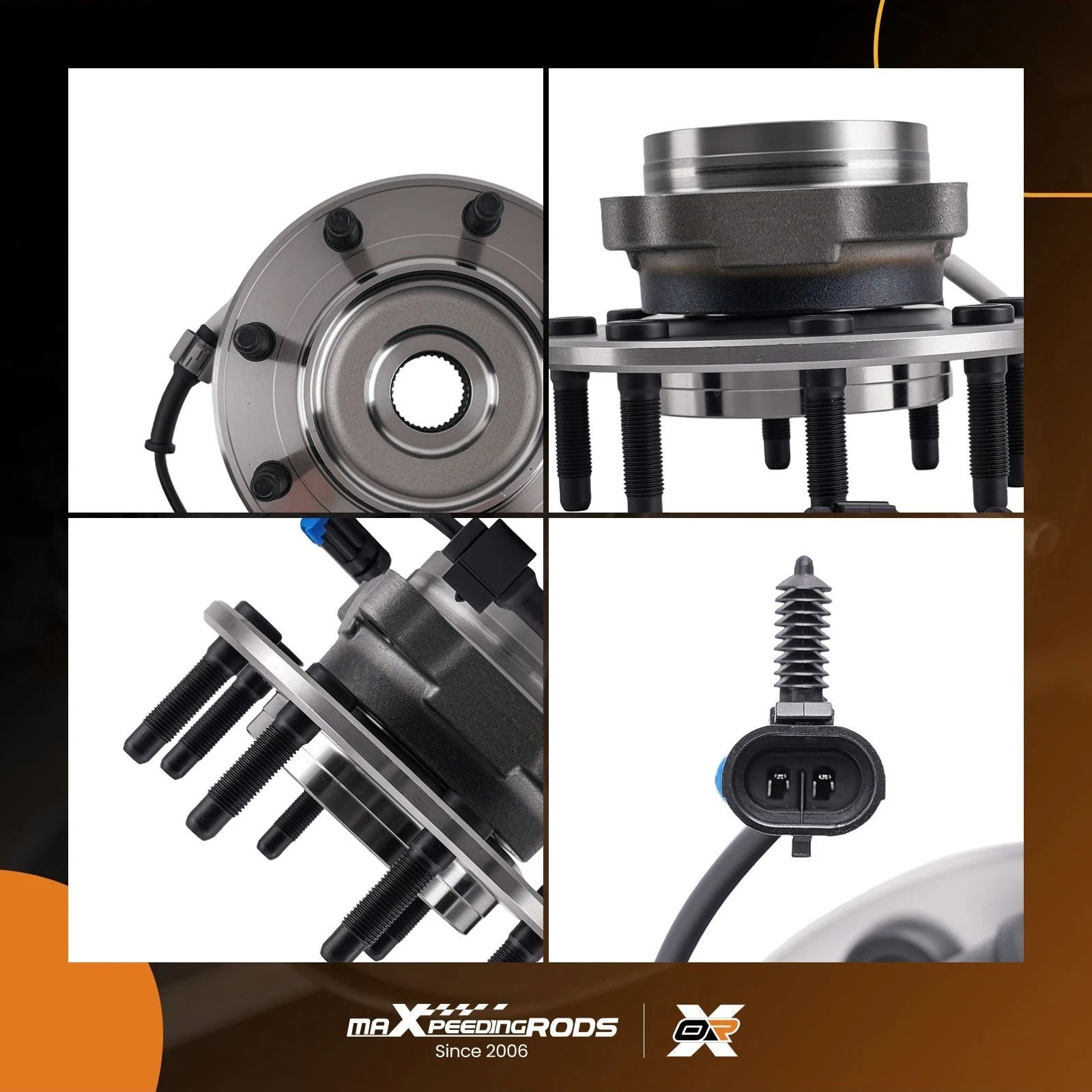 8 Lug Front Wheel Hub for Chevrolet Avalanche/Suburban 2500 (2001–2006)