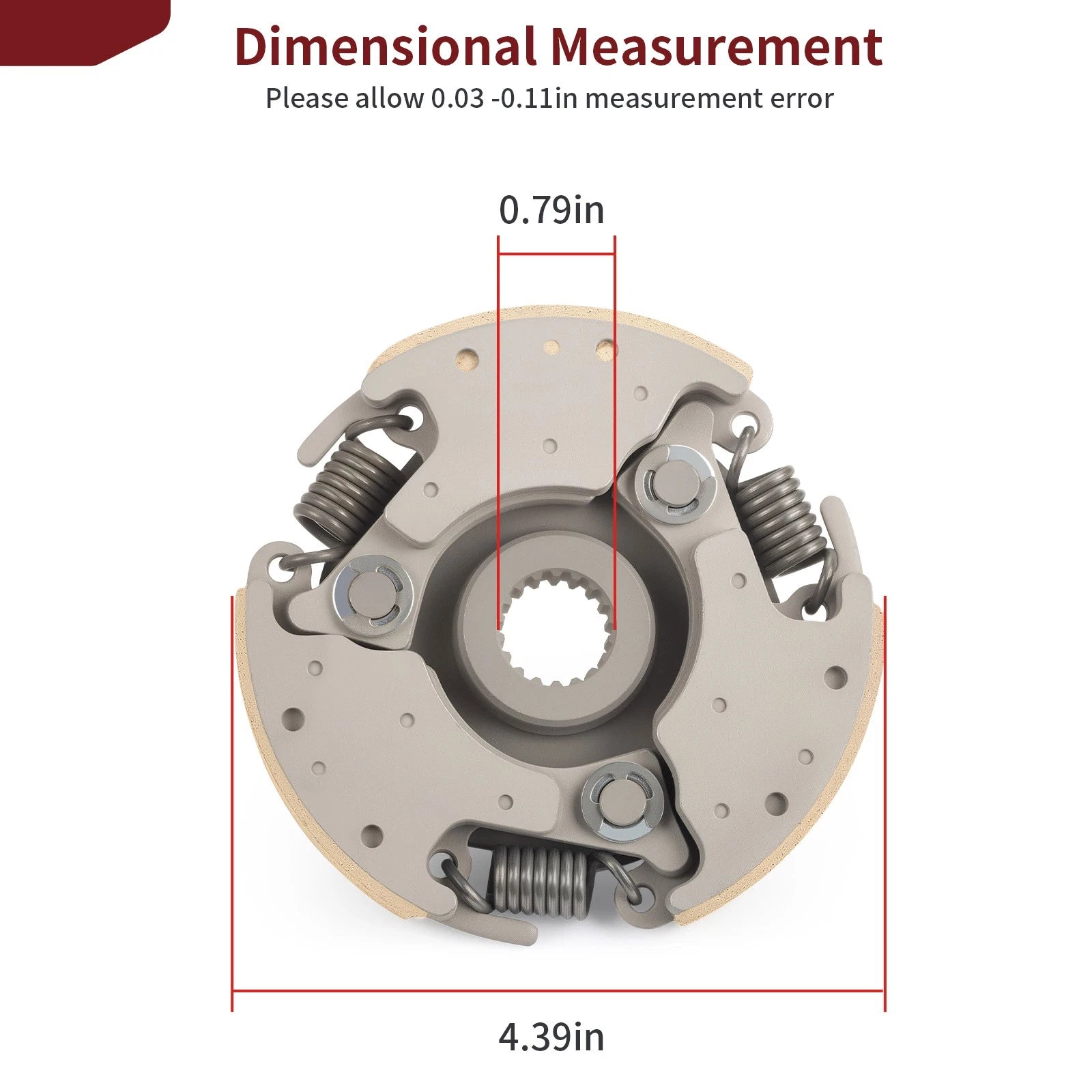 Wet Clutch Centrifugal for Suzuki LT-4WD Quadrunner (1987–1995) S