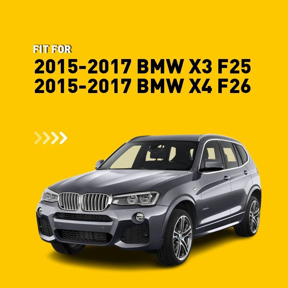 Chrome Left Side Fender Finisher Trim for BMW X4 (2015-2017)