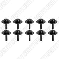 10 x Under Tray Splash Guard Torx Screws with Washers for Ford (All Years)