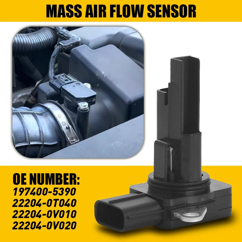 Mass Air Flow Meter Sensor for Toyota Corolla (2009–2017) 22204-0V010 AF10347