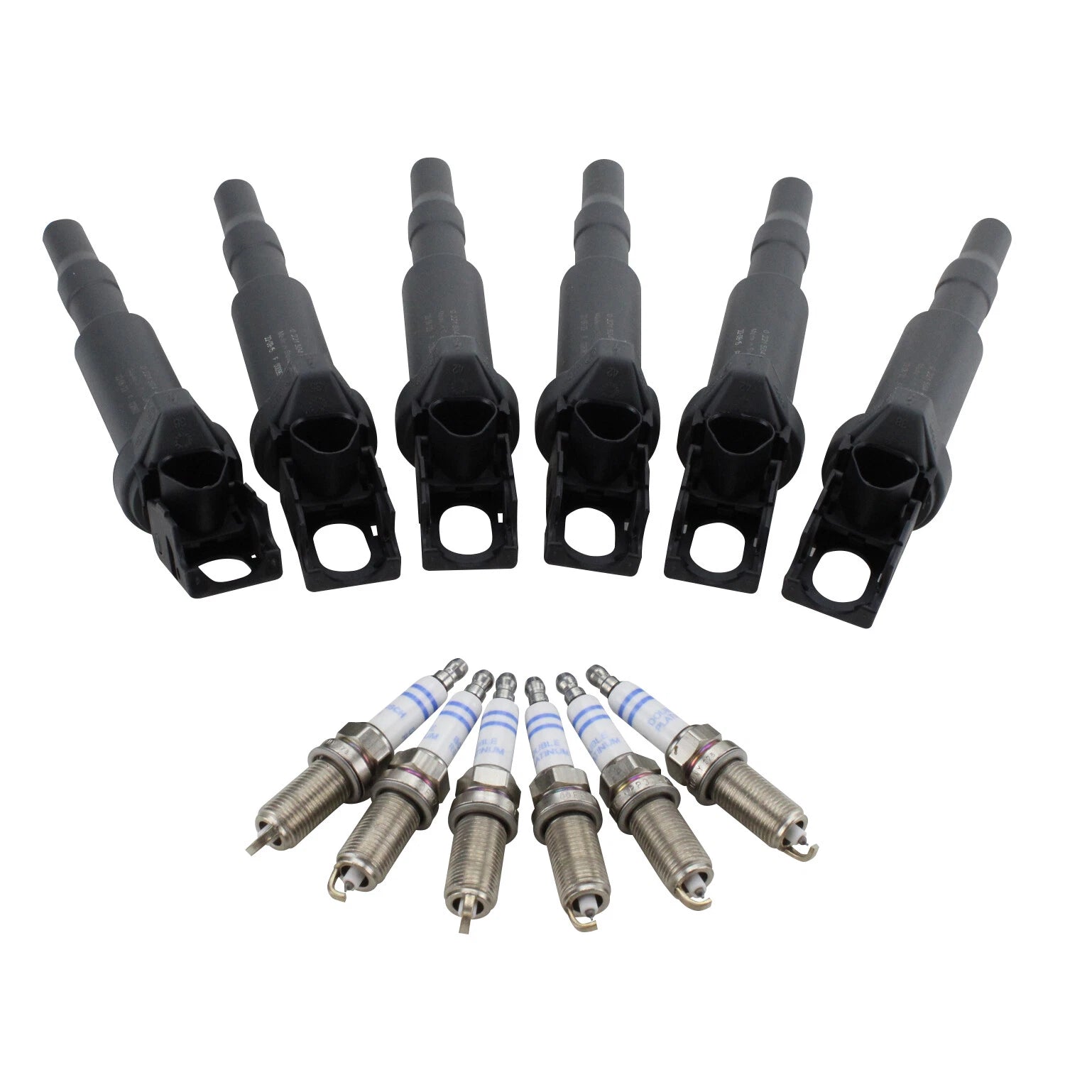 Set of 6 Ignition Coils & 6 Platinum Spark Plugs for BMW E90 (2006–2013)