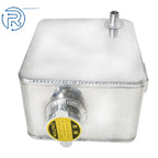 2.5L Aluminum Coolant Radiator Overflow Tank for Universal Vehicles