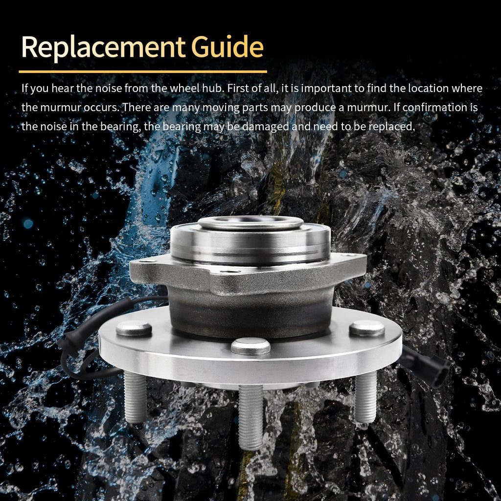 Front Wheel Bearing Hubs for Dodge Grand Caravan (2008-2020)