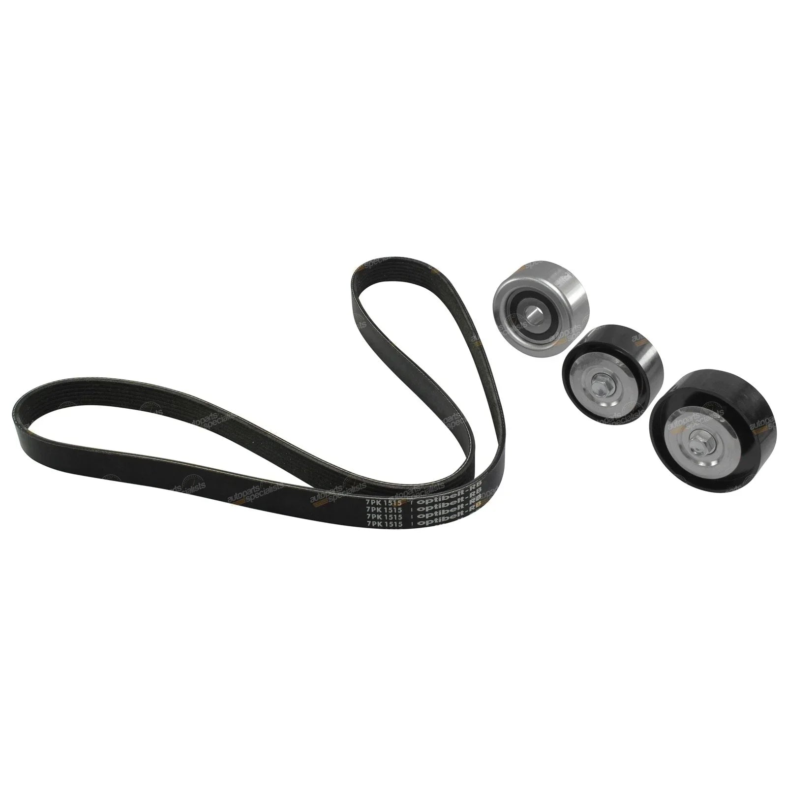 Drive Fan Belt + Idler Pulley Kit for Hilux 3.0L Diesel (2005–2013)