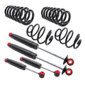 Set of 2 Front 3" Rear 4" Lowered Coil Springs for Chevy C10 (1963–1972)