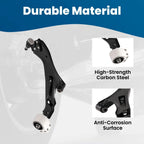 Front Lower Control Arms w/ Ball Joint & Tie Rod for Chevrolet Equinox (2005–2009)