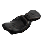 Low-Profile Driver Passenger Seat for Harley Touring Street Glide (2009–2023)