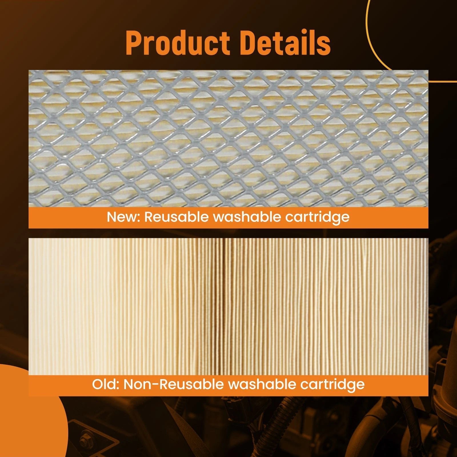 Heavy Duty Air Filter for John Deere 318E 318G 319E (RS30221 RS30220)