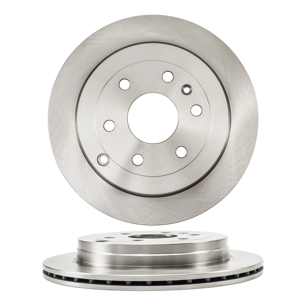 Rear Brake Rotors and Ceramic Pads Kit for Chevrolet Traverse (2009–2017)