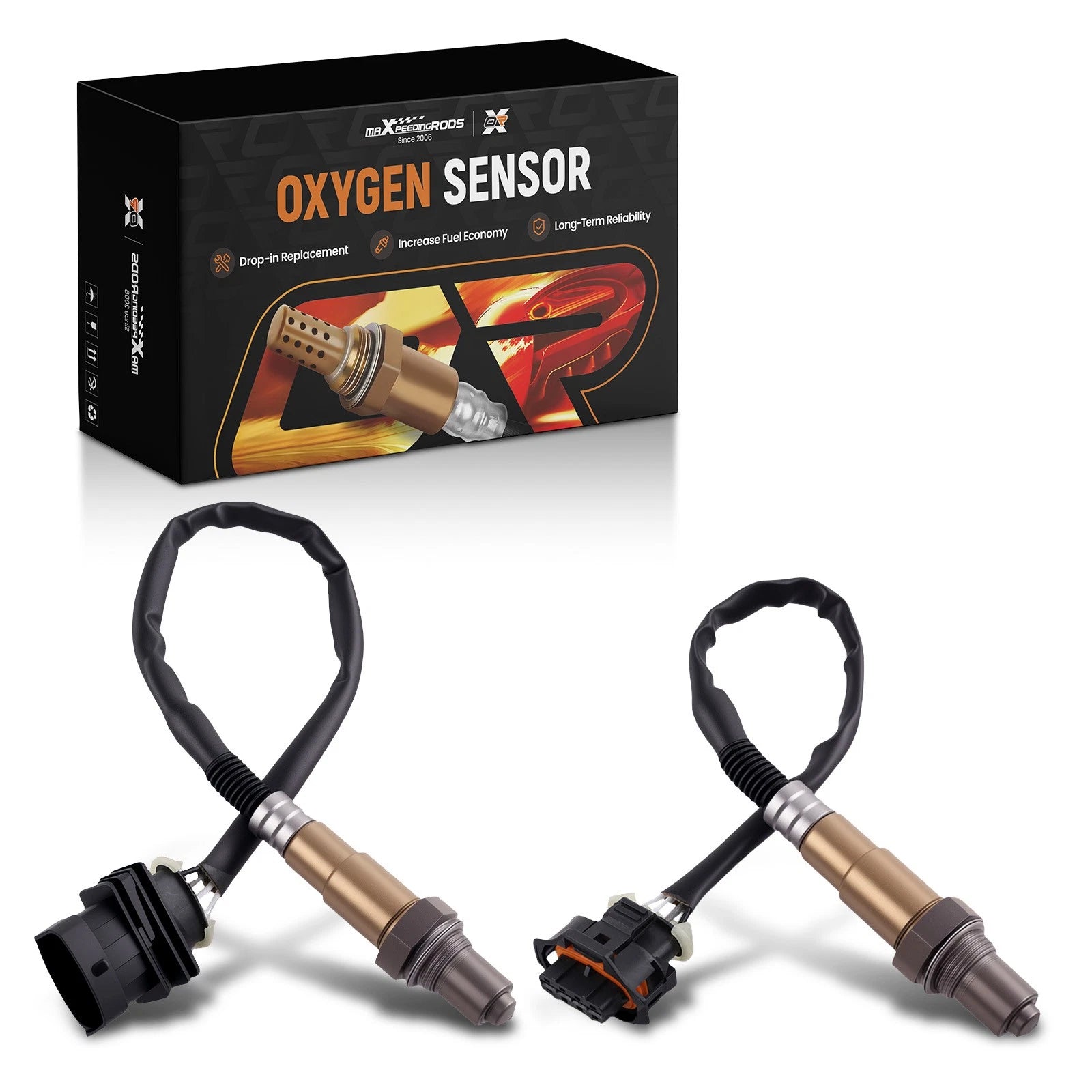 Set of 2 Oxygen O2 Sensors for Chevy Cruze Trax Sonic 1.4L (2011–2016)
