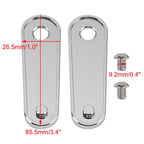 Rear Floorboard Foot Peg Frame Plates for Electra Glide, Road Glide (1993–2023)