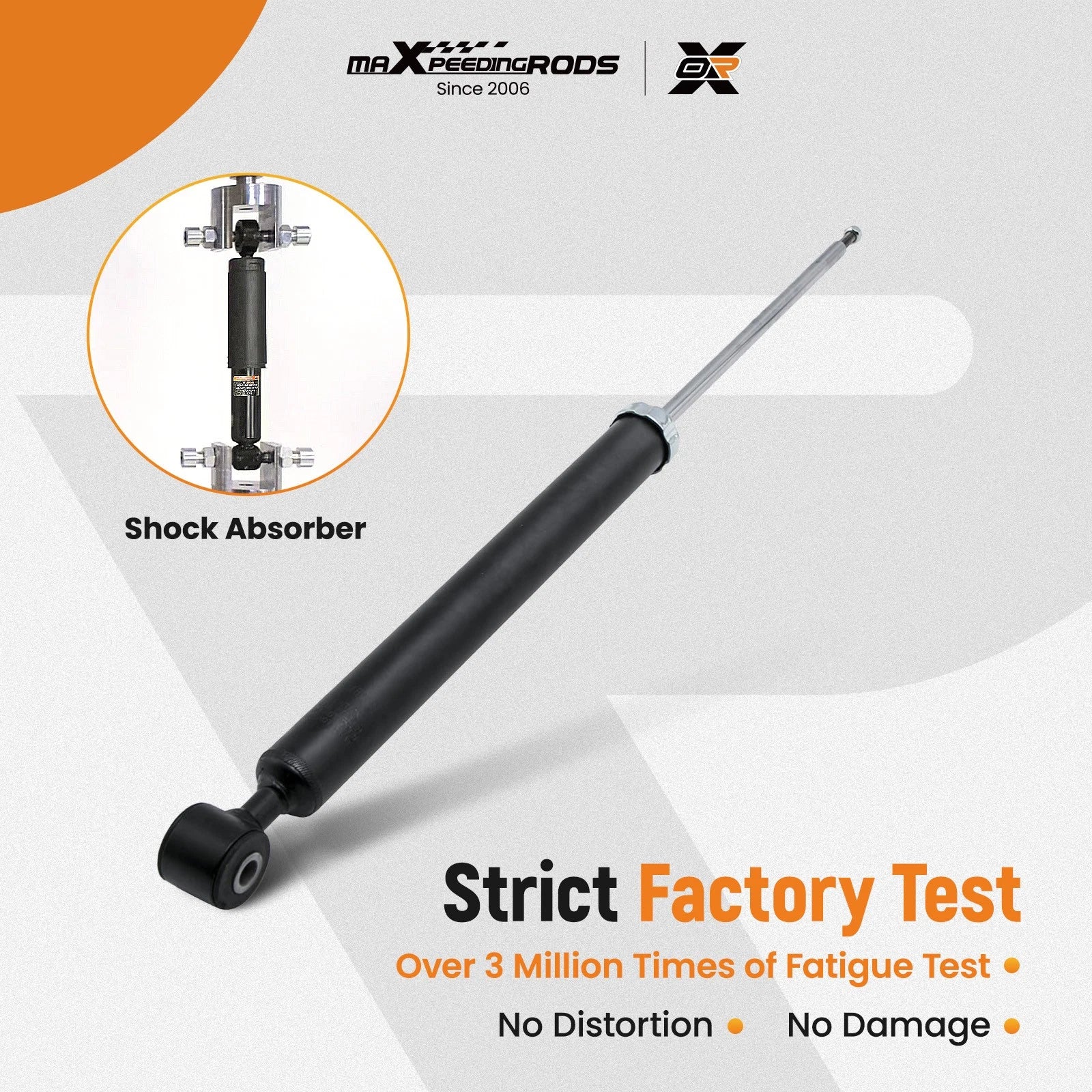 2X Rear Shock Absorber for Ford Fiesta (2011–2016) & Mazda 2 Shocks Set