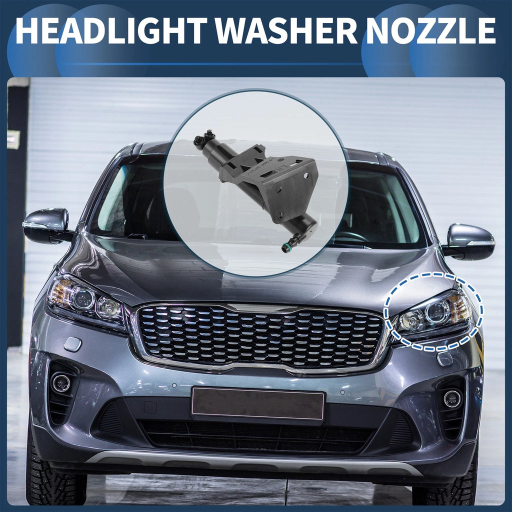 Front Driver Side Headlight Washer Nozzle for Mercedes-Benz ML350 (2006–2011) No. 1648600547
