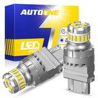 2X 3157 3457 3057 23SMD LED Backup Reverse Tail Signal Light Bulb for