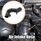 Engine Air Intake Hose Pipe Tube for Toyota Camry (17881-03110) Rubber Black