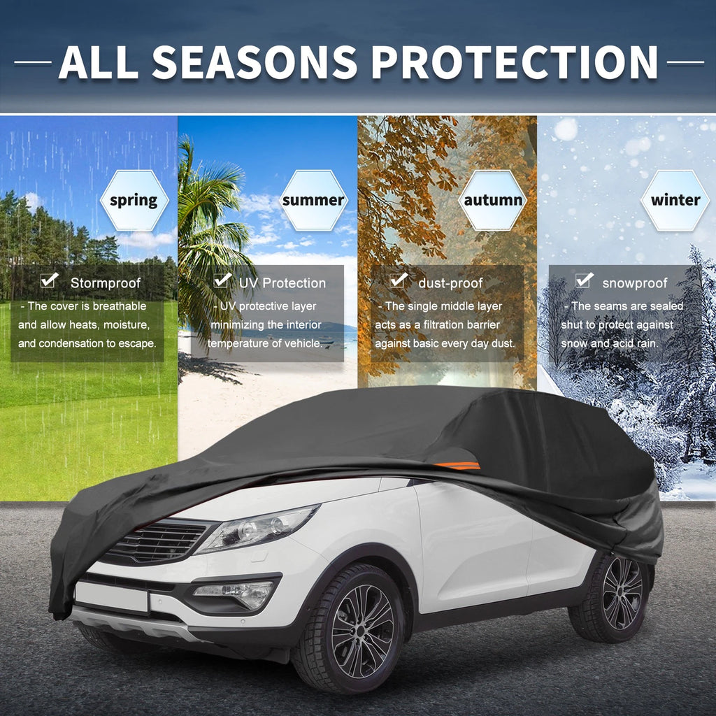 Waterproof 210D-PU Car Cover for Kia Sportage (2017–2023)
