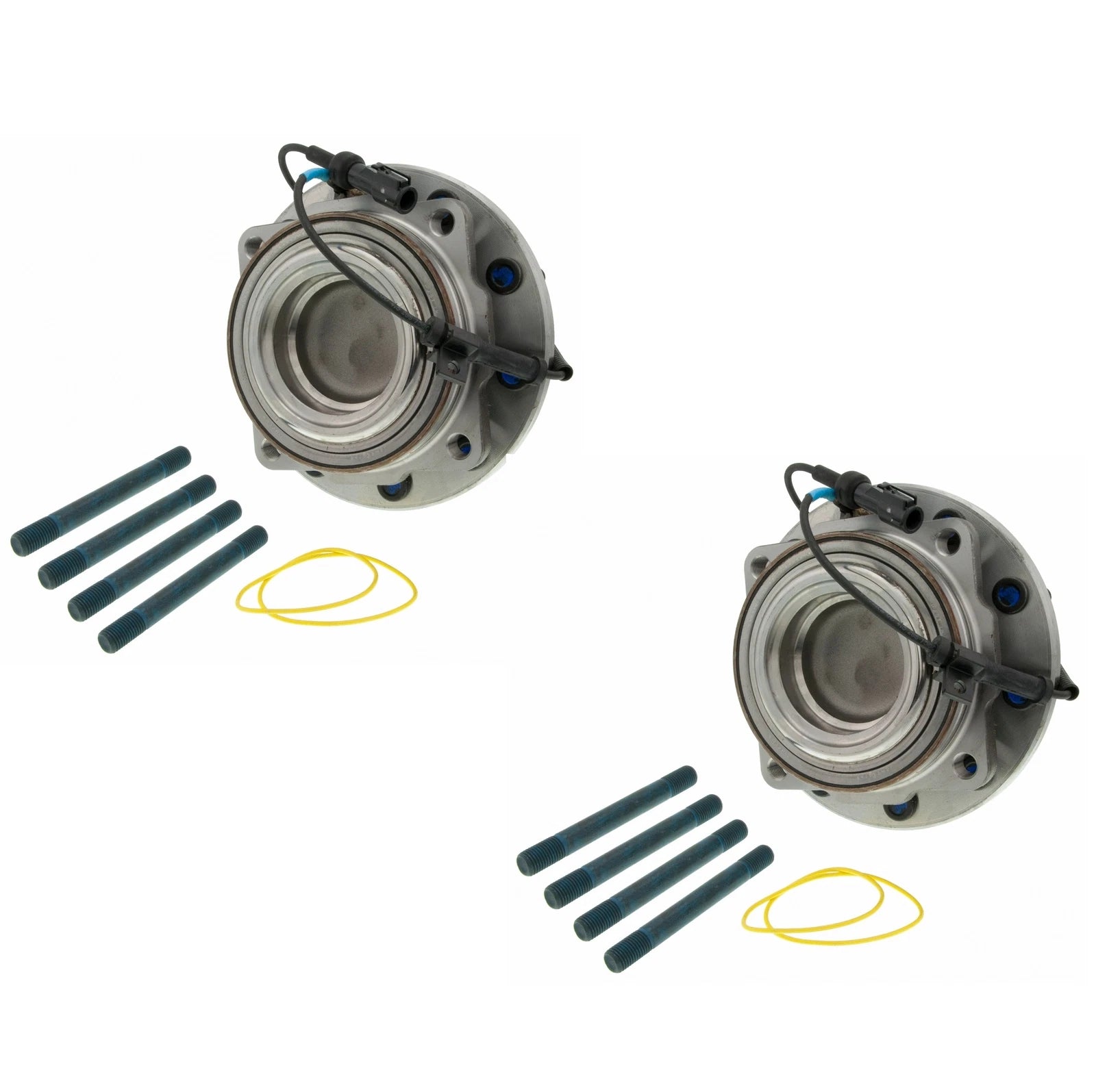 2X Moog Front Wheel Bearing Hub Assemblies for Ford F-450 F-550 SD (2008–2010)