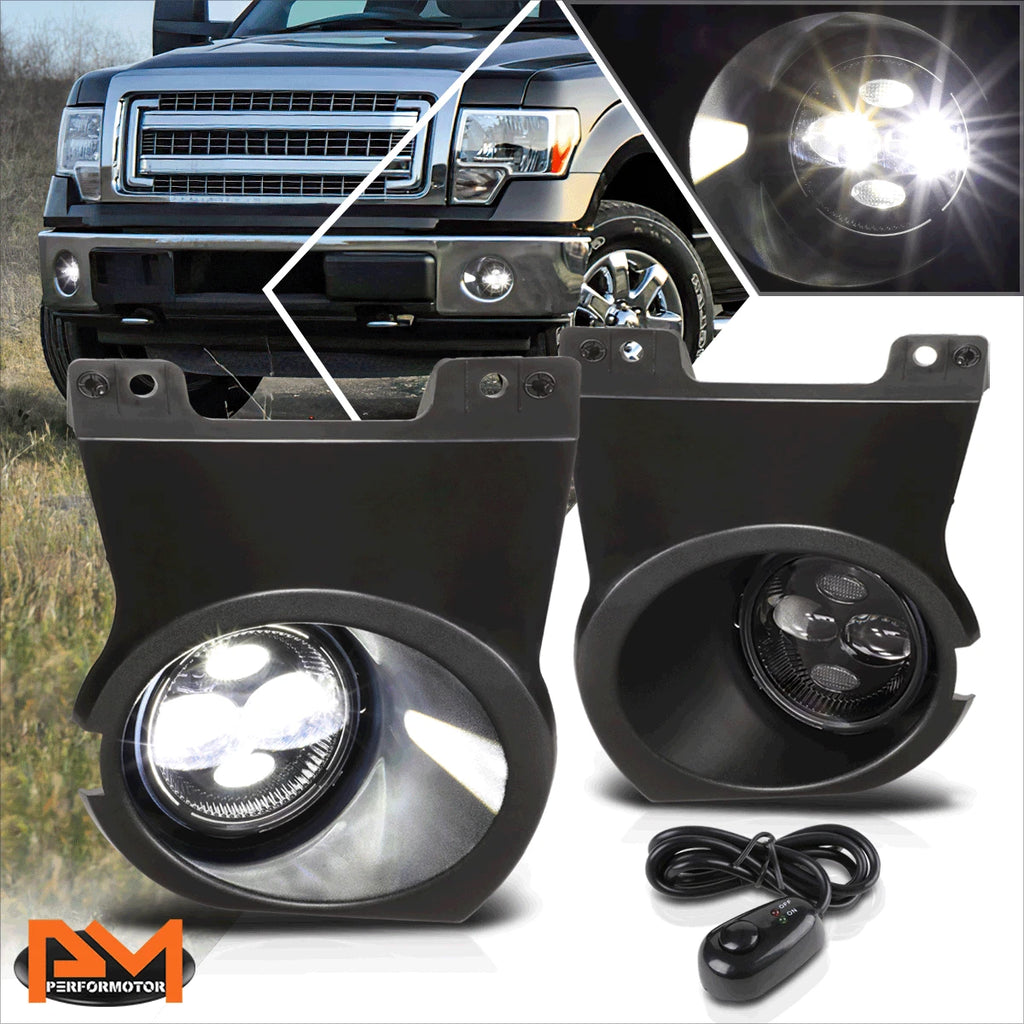 LED DRL Headlights for Dodge Ram 1500-3500 (1994–2002) Smoked Housing