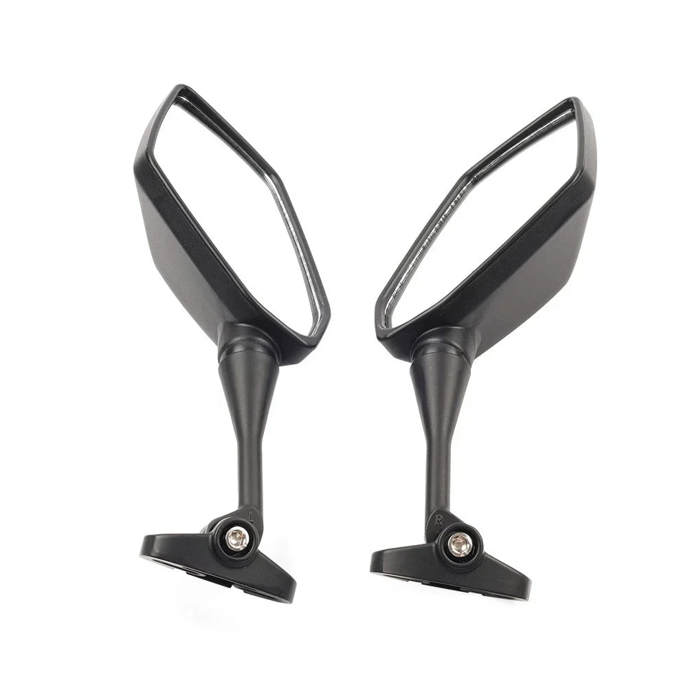 Black Rear View Side Mirrors for Honda CBR600RR (2003-2025)
