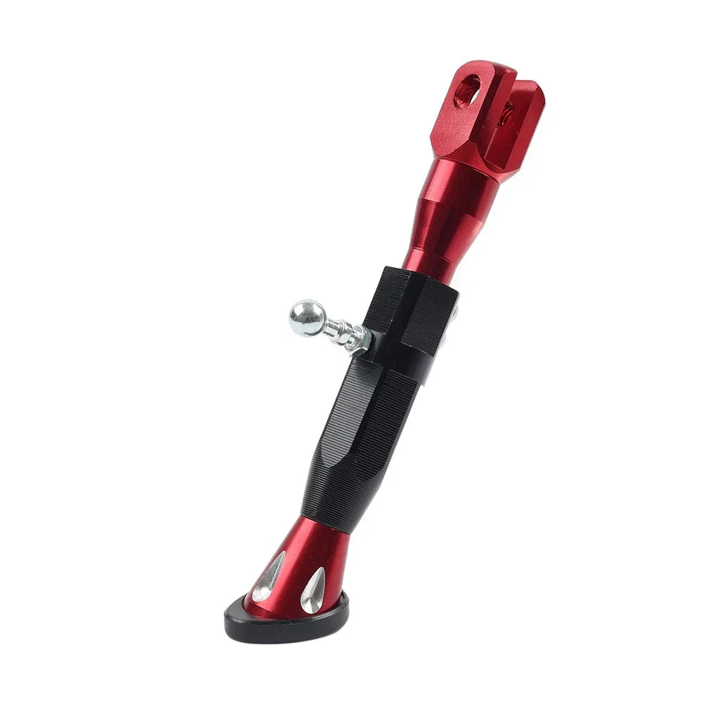 Red Motorcycle Universal Adjustable Kickstand Foot for Motorcycle