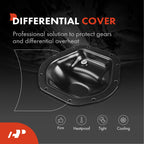 Front Differential Cover for Jeep Wrangler 4WD (2007-2018)