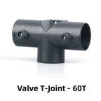 T Piece Air Vent Outlet 60mm with Flow Control Valve for Webasto Heater (2010–2023)
