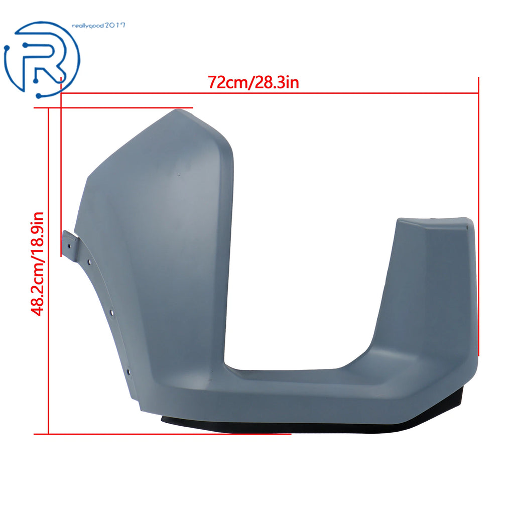 Right Side Front Bumper Wrap for Chevy Silverado 2500HD 3500HD (2020-2023)