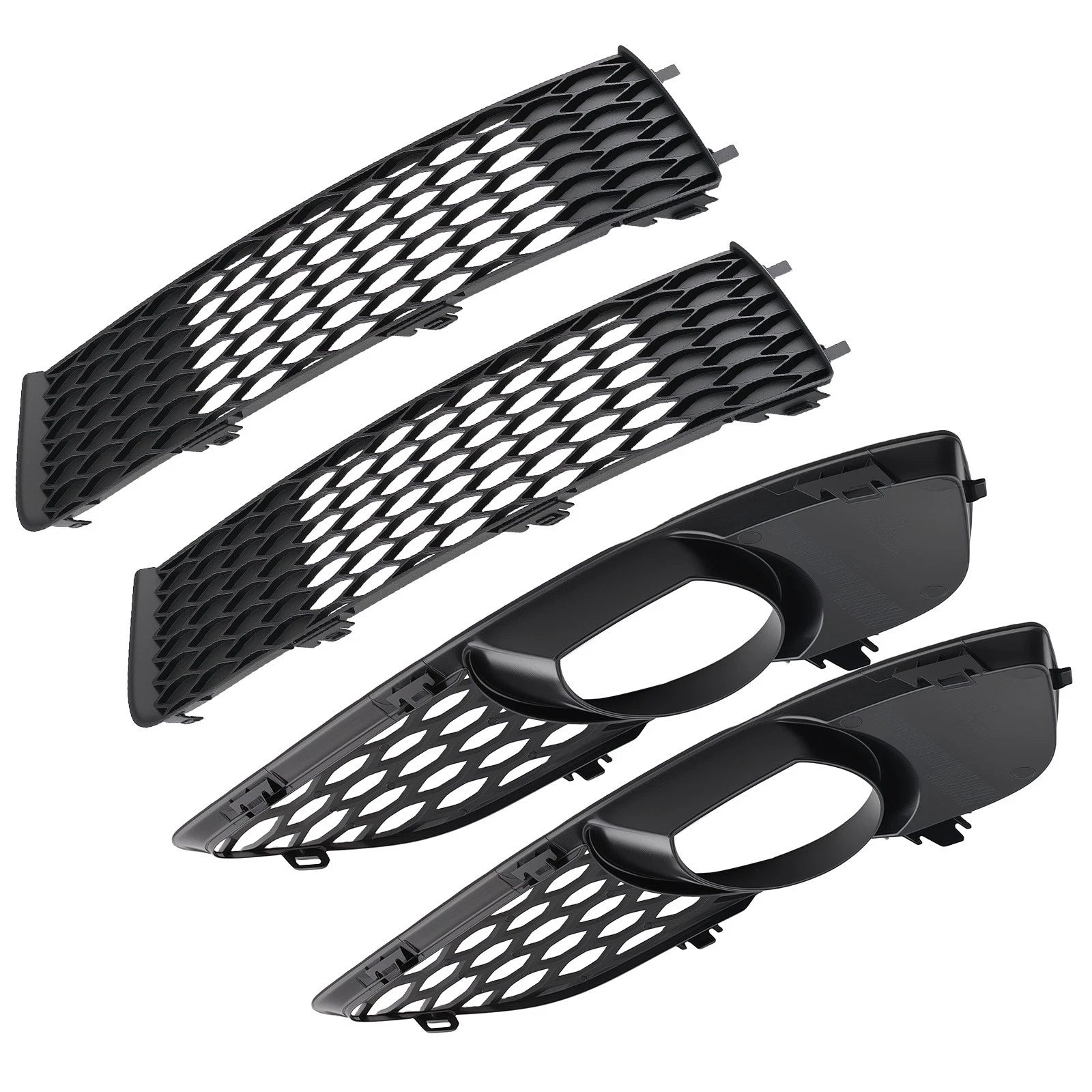 Fog Lamp Cover Grille Set for Audi Q7 2010–2015 4L0807698B