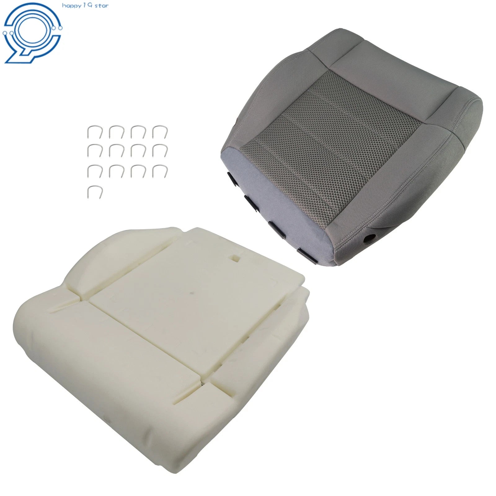 Driver Bottom Seat Cover with Foam Insert for Wrangler (2007–2012)