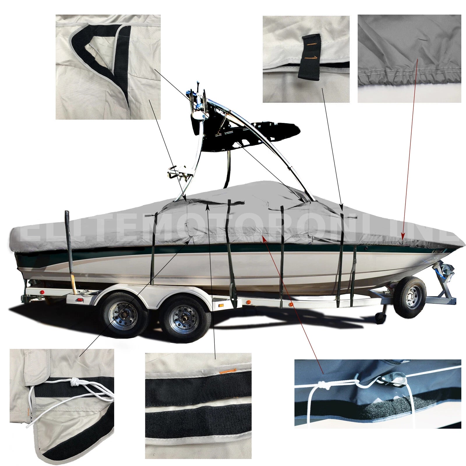 Boat Cover for Chaparral 216 SSi (2010–2015)