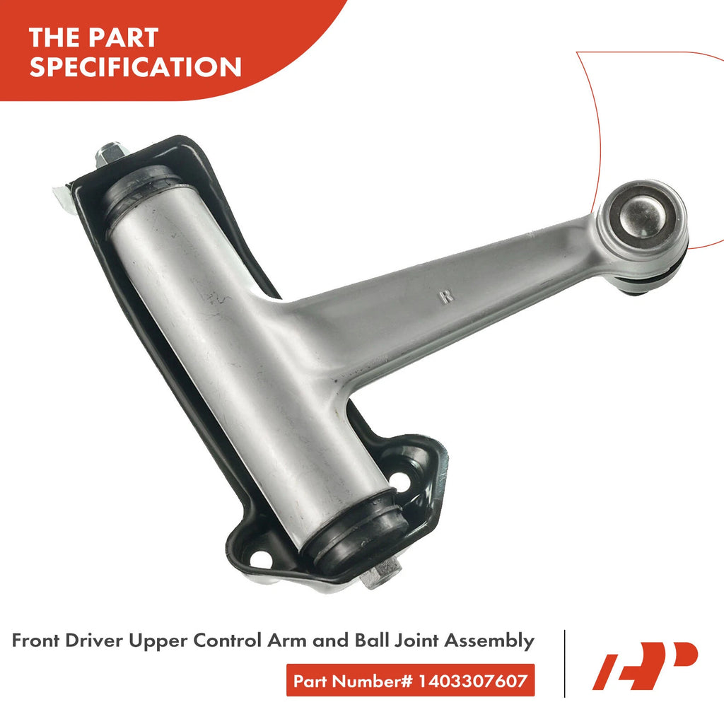 Front Left Upper Control Arm with Ball Joint for Mercedes-Benz W140 (1992–1999)