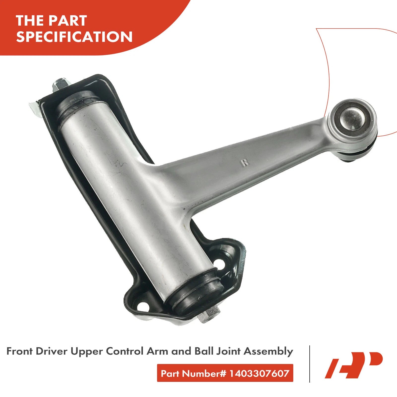 Front Left Upper Control Arm with Ball Joint for Mercedes-Benz W140 (1992–1999)