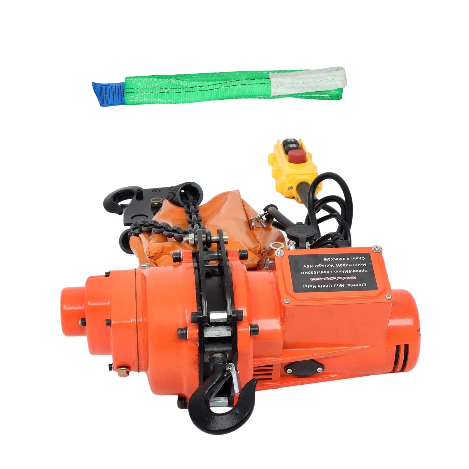 Electric Chain Hoist 2200LBS for Various Models (10FT, 110V)