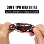 Key Fob Cover for BMW X1 X3 X5 X6 (2011–2020) TPU Black Pink