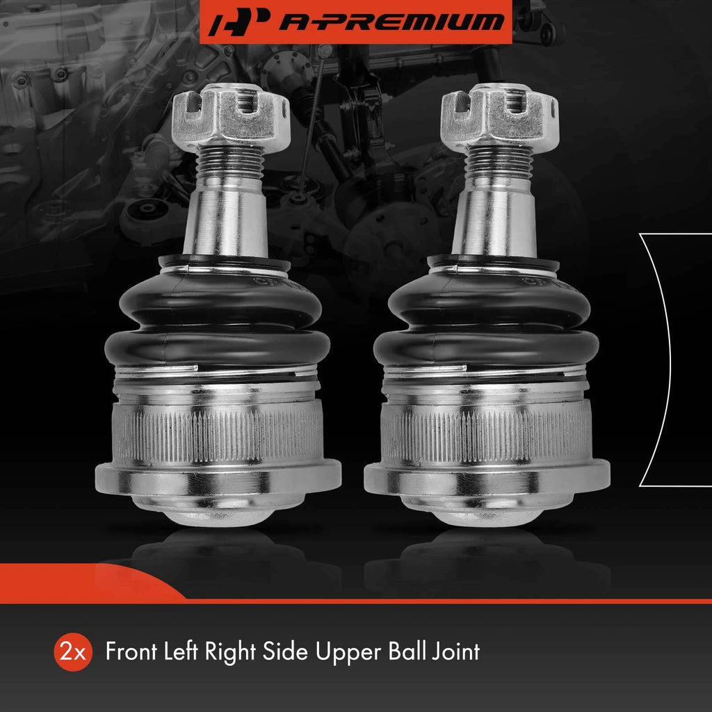 2X Front Upper Side Ball Joint for Nissan Titan (2004-2015) Armada (2017)