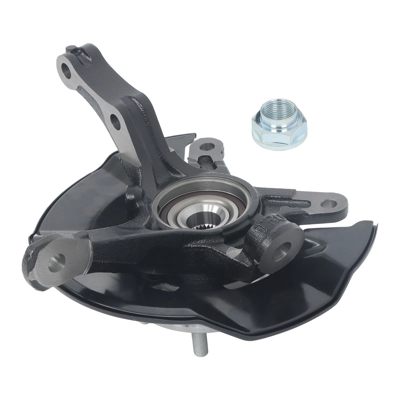 Front Left Steering Knuckle & Hub Bearing Assembly for Honda Civic (2013-2015)