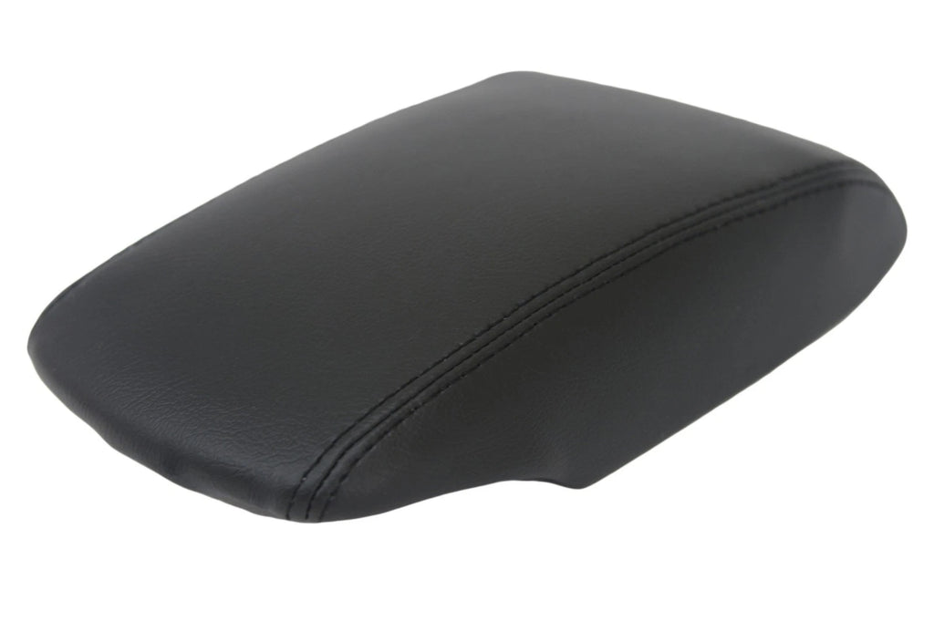 Center Console Armrest Cover for Nissan Sentra (2013–2019) Black Leather