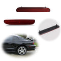 Red Rear Fender Side Marker Signal Covers for Ford Mustang (1994–1998)