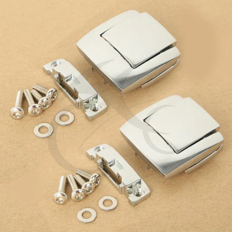 Razor Chopped King Latches & Hinges for Harley Touring Trike (1988-2013)