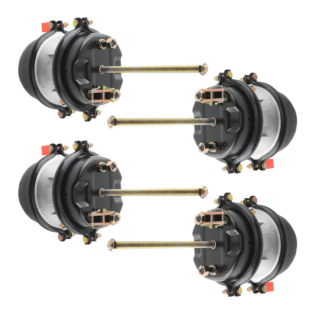 Set of 4 Air Brake Chamber 30/30 Sealed 2.5" for Meritor (3030TN2-HNTRX-C)