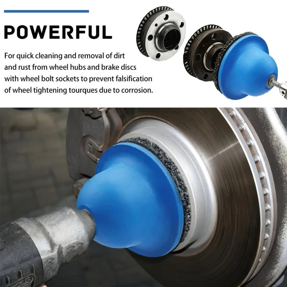 Wheel Hub Polishing Tool for 1/2 Inch Drive (Up to 1500 RPM)