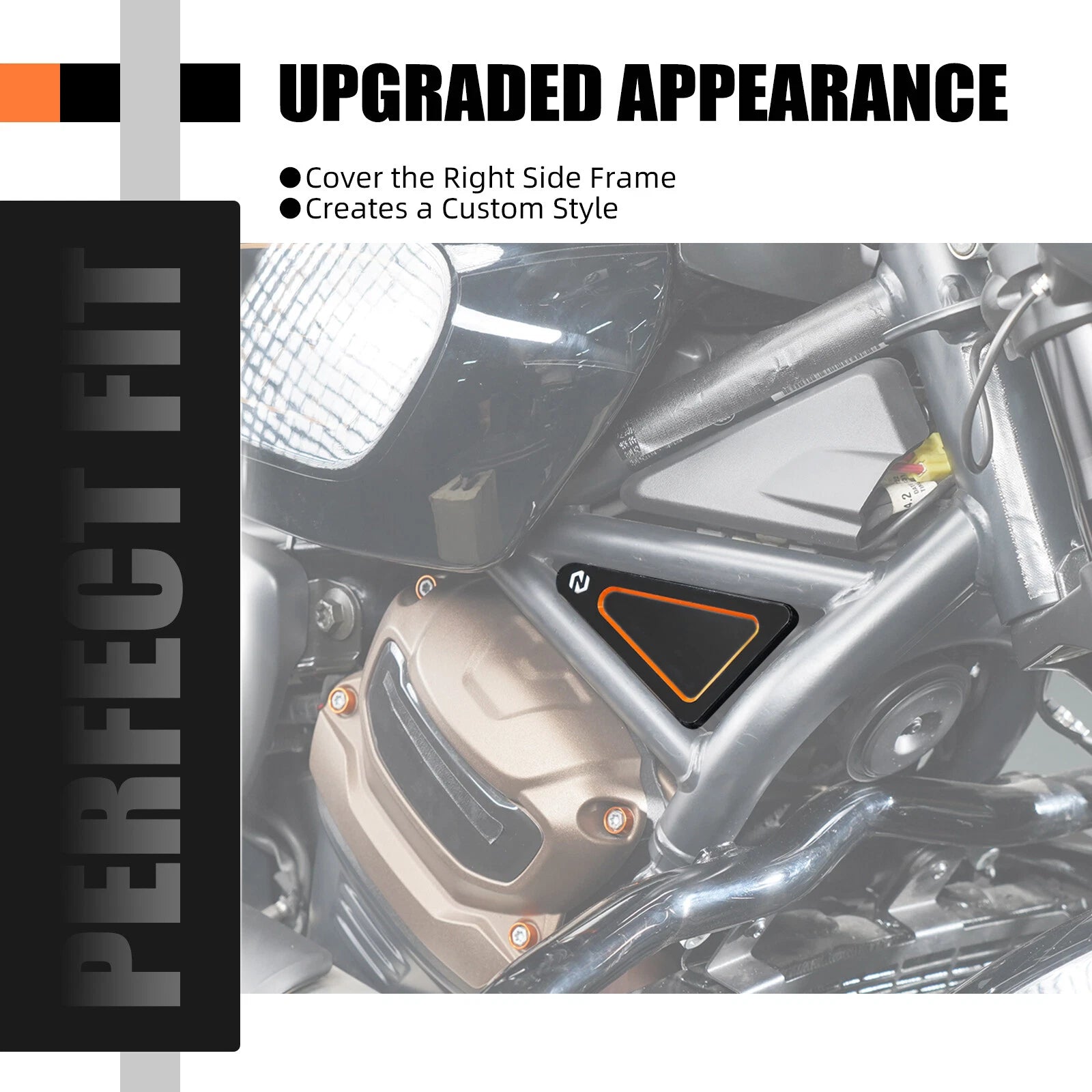 Right Side Frame Cover 47200777 for Harley Sportster S RH1250S (2021–2024)