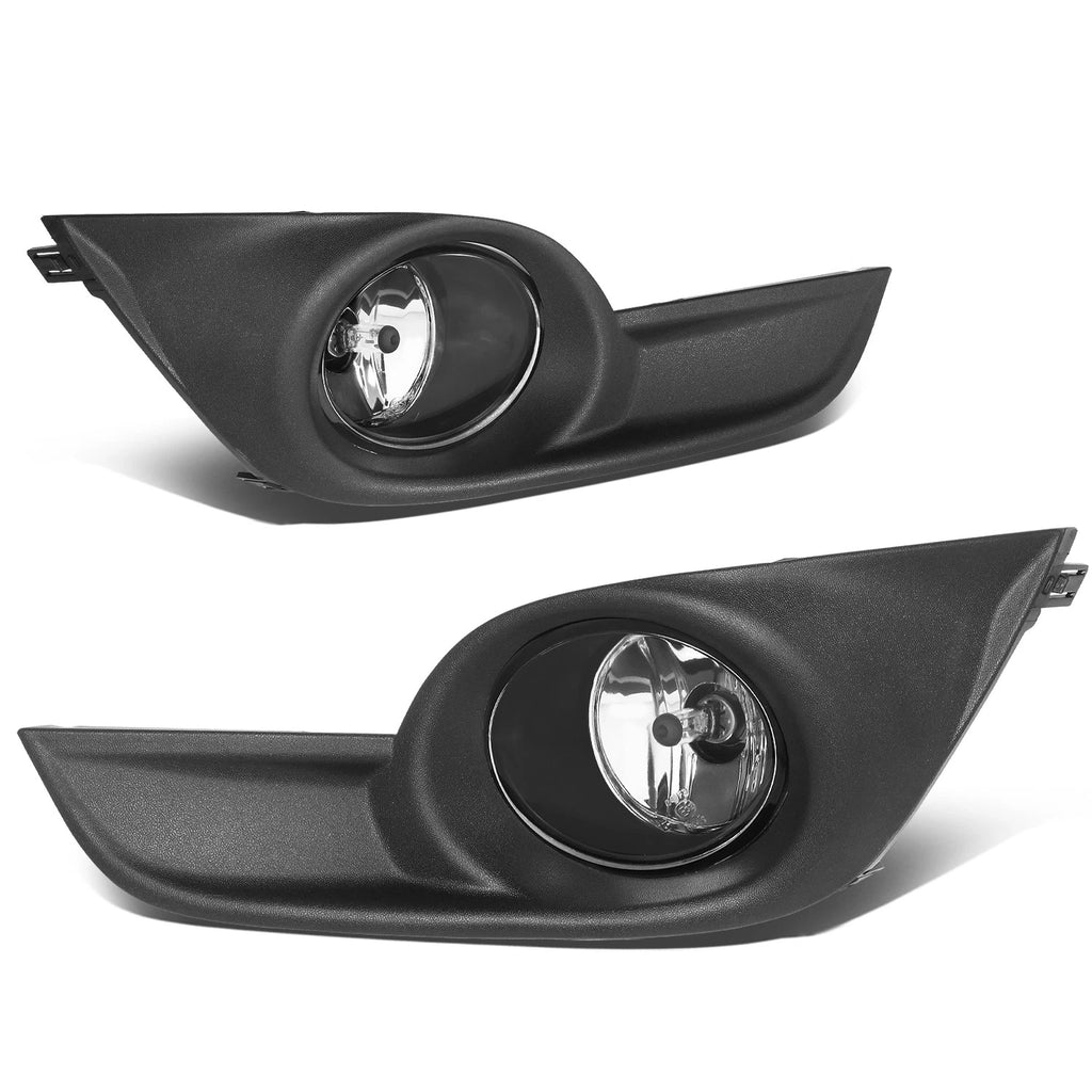 Set of 2 Fog Lights for Nissan Altima (2013–2015) OE Style with Bulbs & Bezels