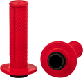 Control Mx Lock On Grips for - Red Half Waffle
