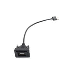USB Male to Female Extension Cable Adapter for Toyota Dashboard
