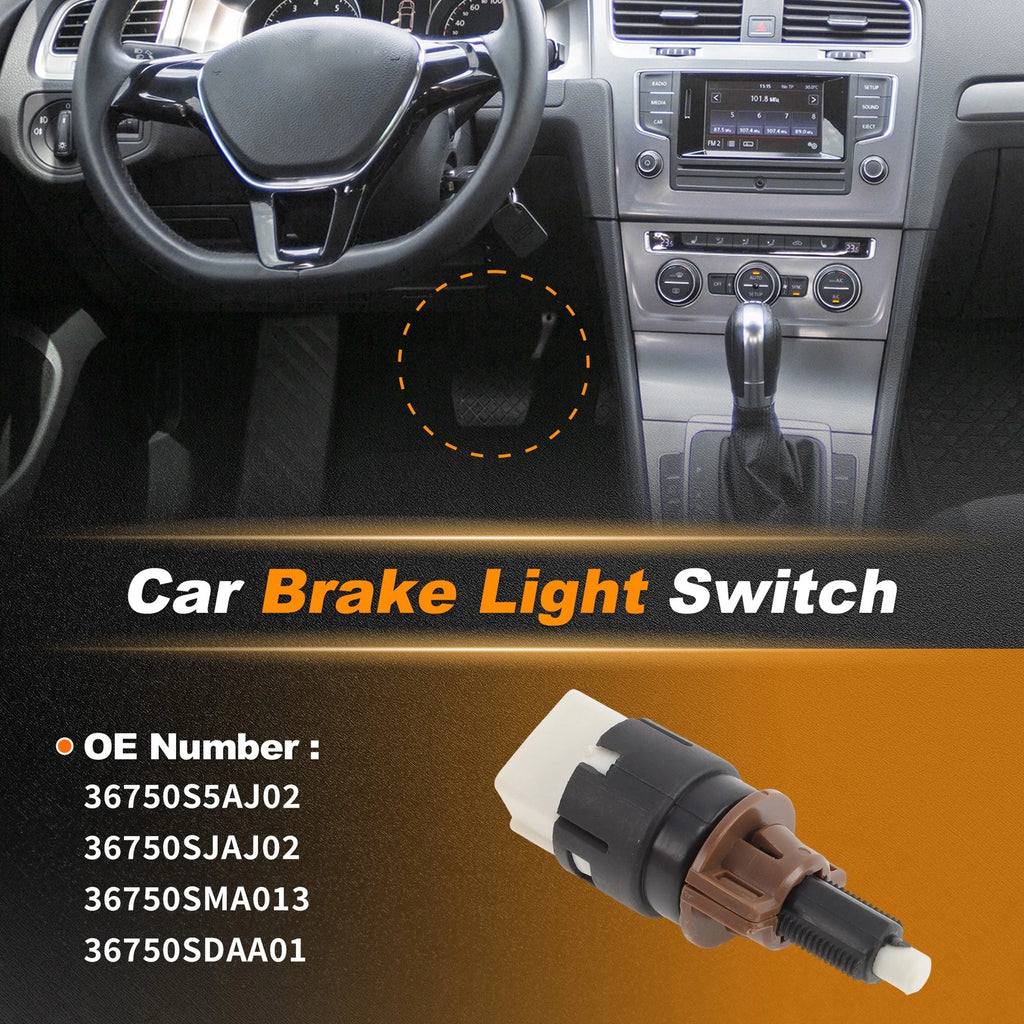 Brake Light Switch for Honda Fit (2007–2013) 36750S5AJ02 1 pcs