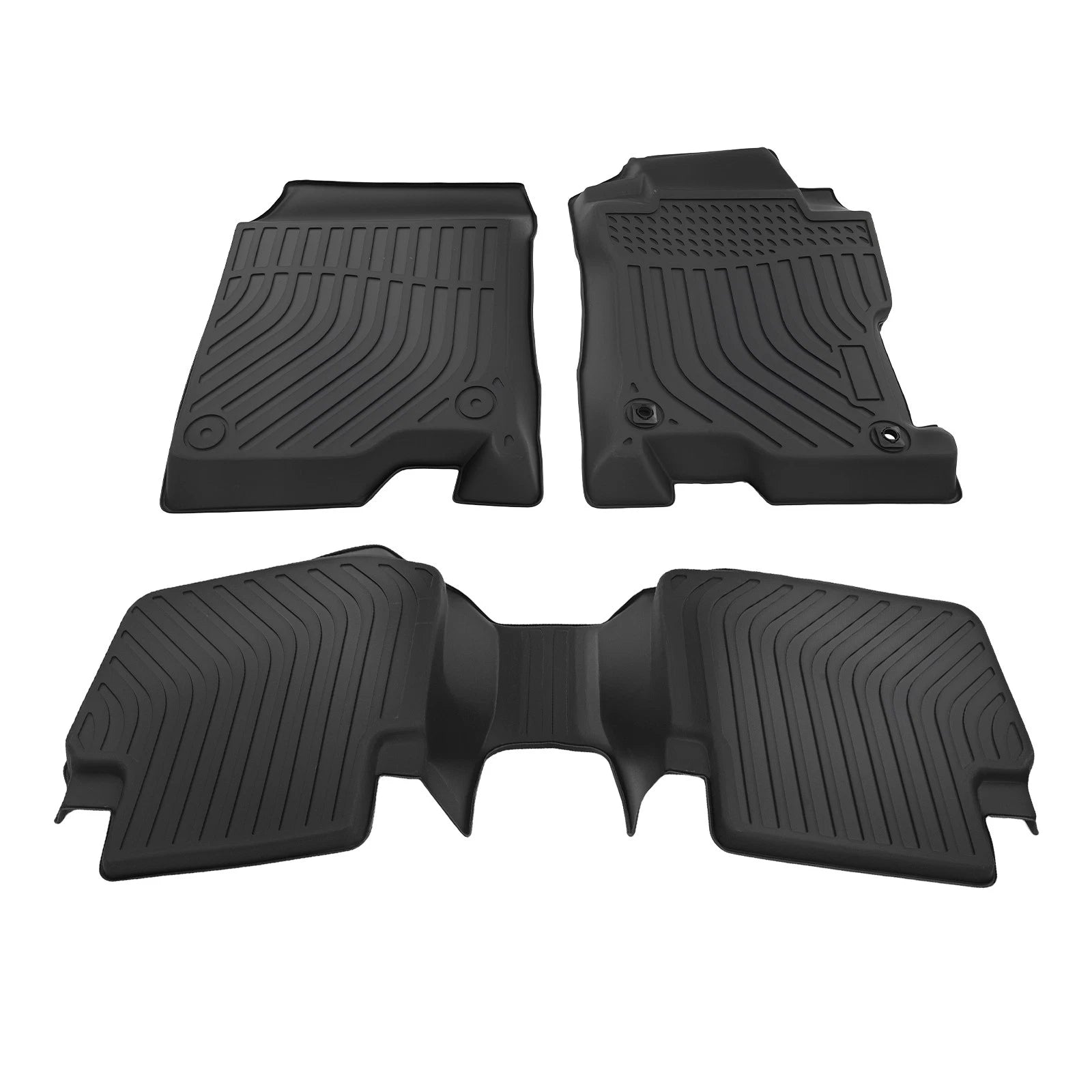 All Weather Floor Mats for Honda Accord Sedan (2008–2012) TPE Rubber